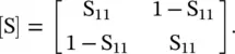The attenuation and phase shift of a signal applied at the input port1 of - фото 425