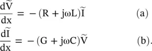 On separation of the voltage and current variables the following voltage and - фото 86