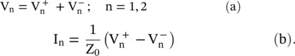 Figure 319 Network for ABCD parameter On substituting equation 3211in - фото 463