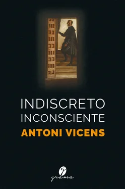 Antoni Vicens Indiscreto inconsciente обложка книги