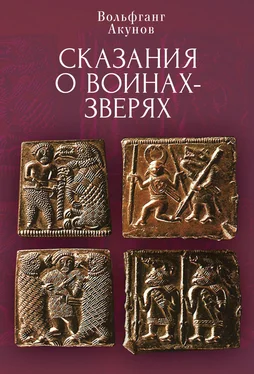 Вольфганг Акунов Cказания о воинах-зверях обложка книги