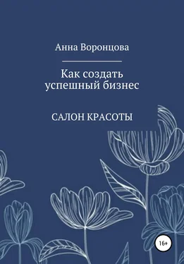 Анна Воронцова Как создать успешный бизнес обложка книги