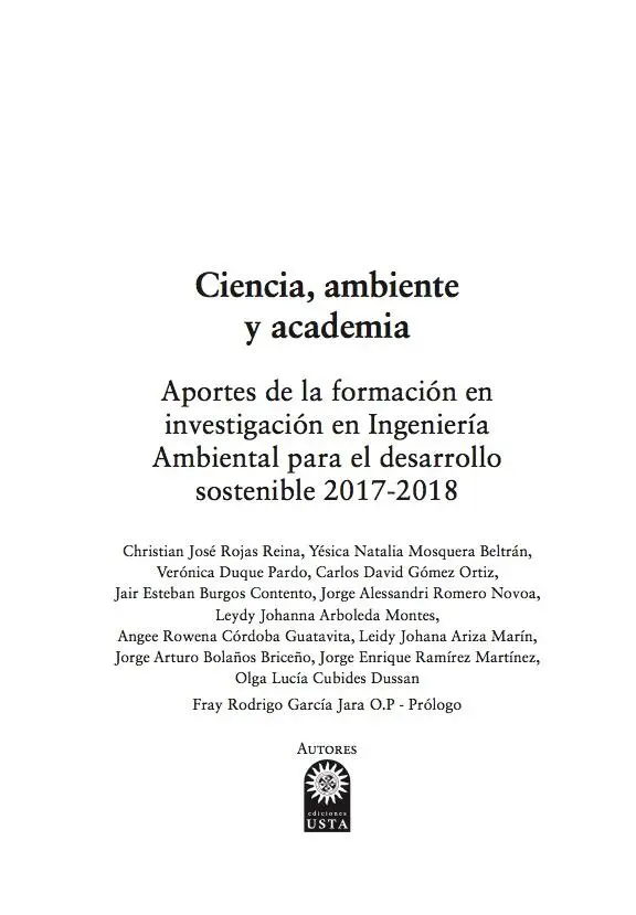 Rojas Reina Christian José II Ciencia ambiente y academia Aportes de la - фото 2