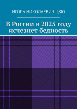 Игорь Цзю В России в 2025 году исчезнет бедность обложка книги