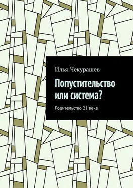 Илья Чекурашев Попустительство или система? Родительство 21 века обложка книги