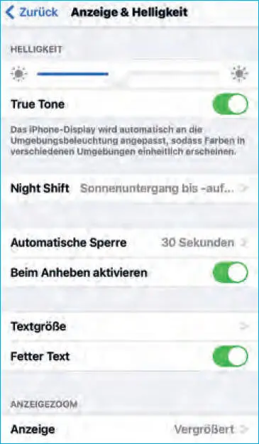 Für ältere Augen ist die vorgegebene Schriftgröße eines Smartphones oft zu - фото 27