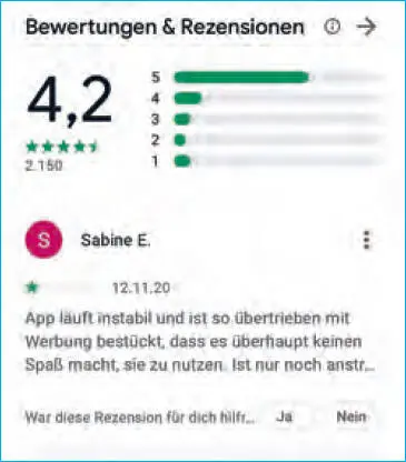 Eine unbekannte App sollten Sie sich vor dem Herunterladen etwas näher ansehen - фото 10