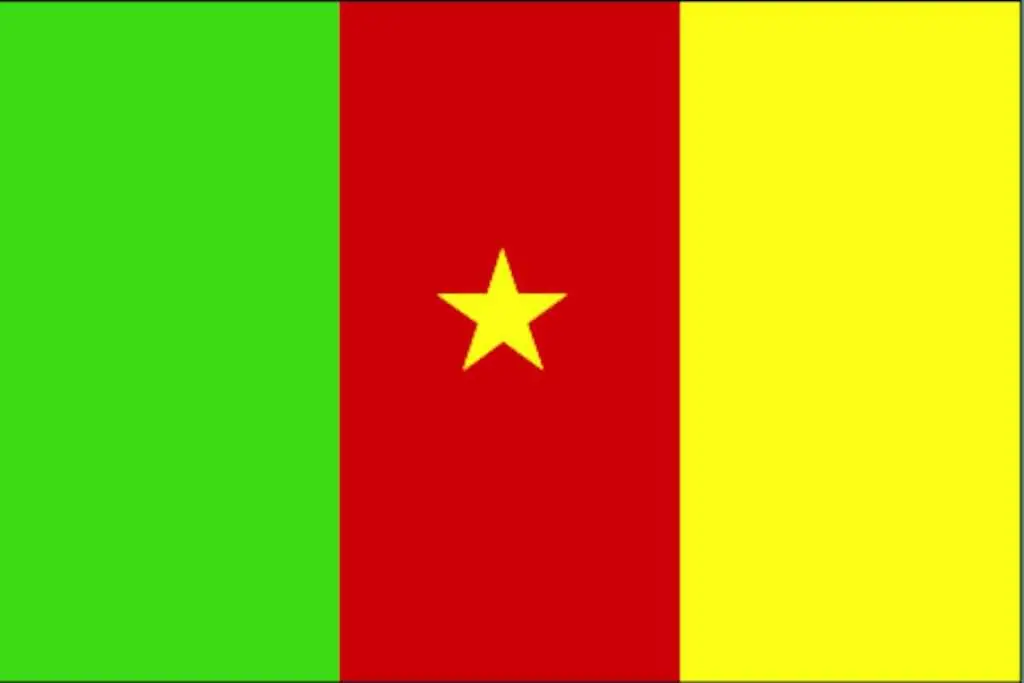 La bandera de Camerún Bandera de Camerún Nacido en 1961 a raíz de la - фото 40