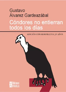 Gustavo Álvarez Gardeazábal Cóndores no entierran todos los días обложка книги