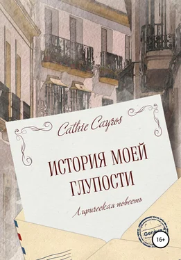 Cathie Cayros История моей глупости обложка книги