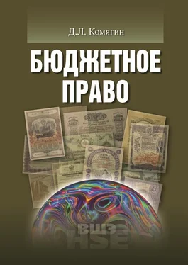 Дмитрий Комягин Бюджетное право обложка книги