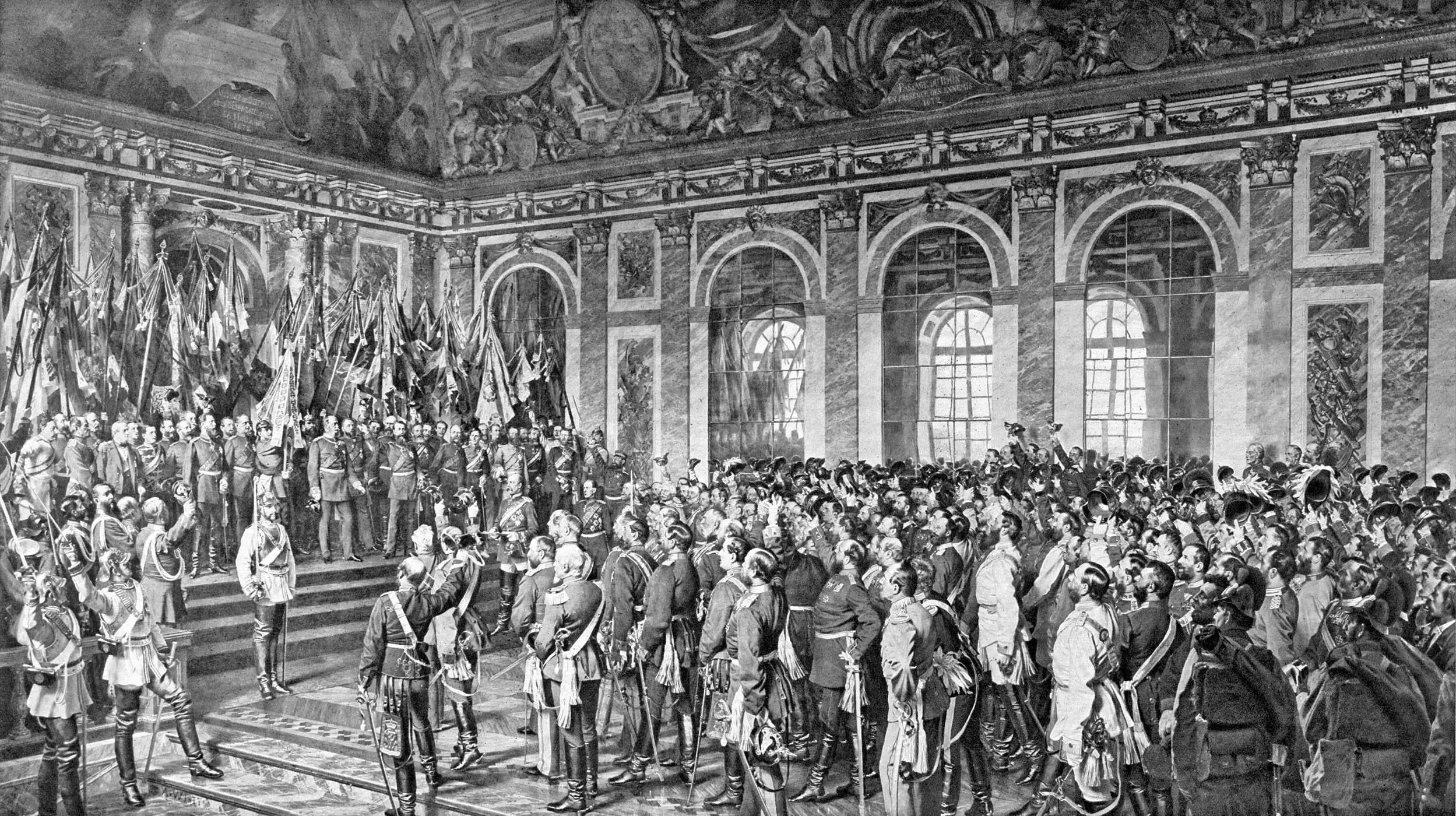 Anton von Werner Die Proklamation des deutschen Kaiserreichs Fassung für das - фото 4