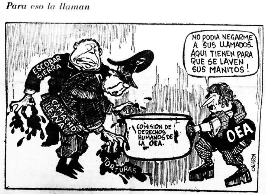Figura 4 Caricatura Para eso la llaman Fuente Voz Proletaria Bogotá - фото 6
