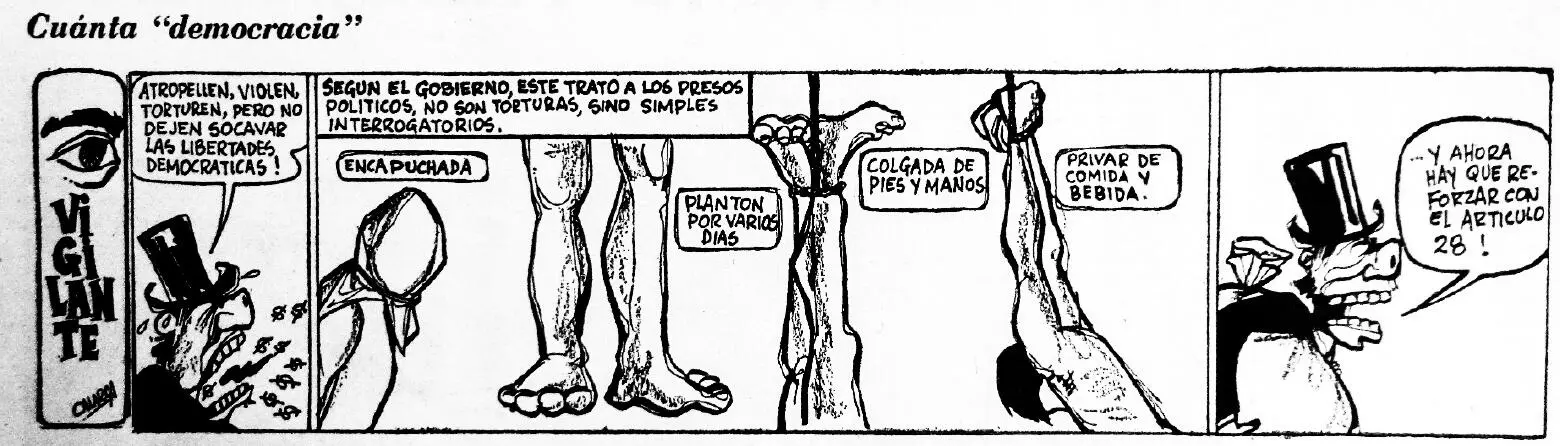 Figura 3 Caricatura Cuanta democracia Fuente Voz Proletaria Bogotá - фото 5