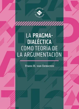 Frans Hendrik van Eemeren La pragma-dialéctica como teoría de la argumentación обложка книги