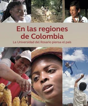 Juan Felipe Córdoba Restrepo En las regiones de Colombia обложка книги