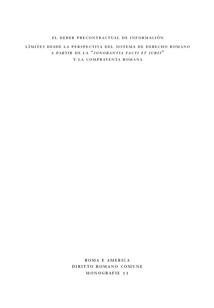 Salgado Ramírez Catalina El deber precontractual de información límites - фото 2