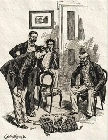 Sherlock Holmes drew a long breath and wiped the perspiration from his - фото 17