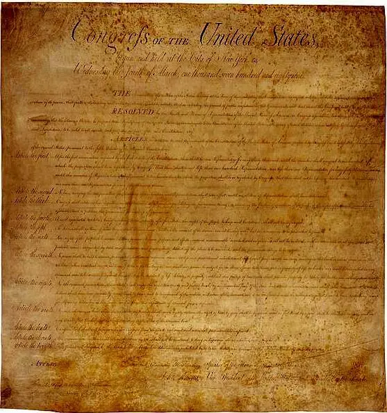 The United States Bill of Rights Congress OF THE United States begun and held - фото 4