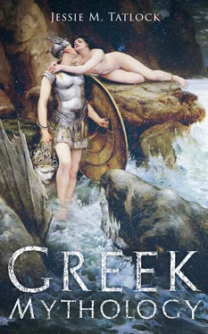 Jessie M. Tatlock Greek Mythology обложка книги