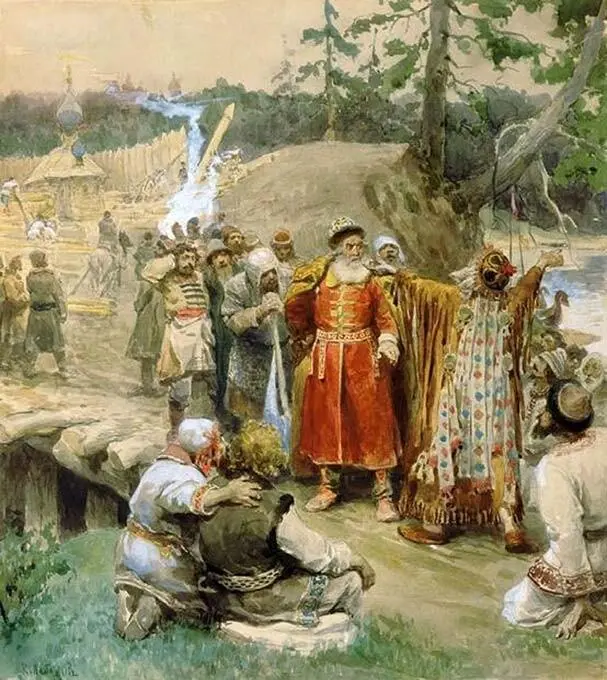 Освоение русскими новых земель Картина К Лебедева Можно отметить следующие - фото 4