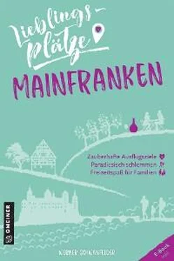 Werner Schwanfelder Lieblingsplätze Mainfranken обложка книги