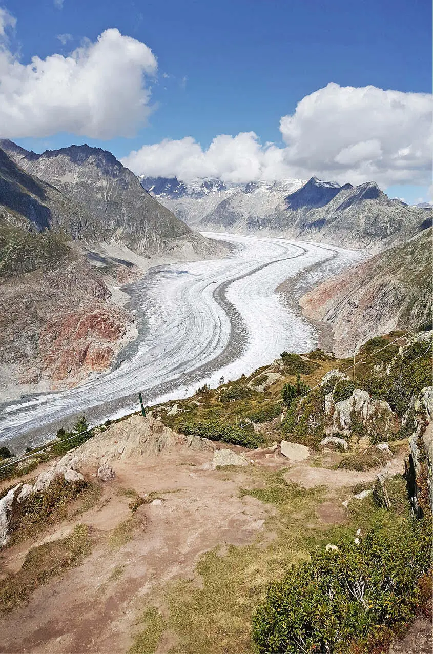 11 Aletschgletscher Bergbahn zur Moosfluh und Riederalp Aletsch Arena - фото 23