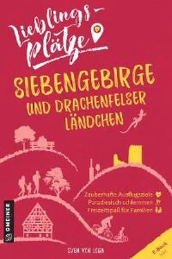 Sven von Loga Lieblingsplätze Siebengebirge und Drachenfelser Ländchen обложка книги