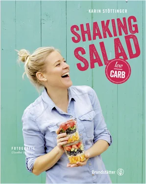 Karin Stöttinger Shaking Salad low carb обложка книги
