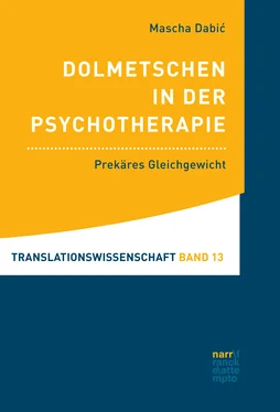 Mascha Dabić Dolmetschen in der Psychotherapie обложка книги