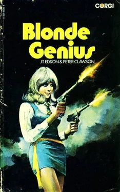 J.T. Edson Blonde Genius обложка книги