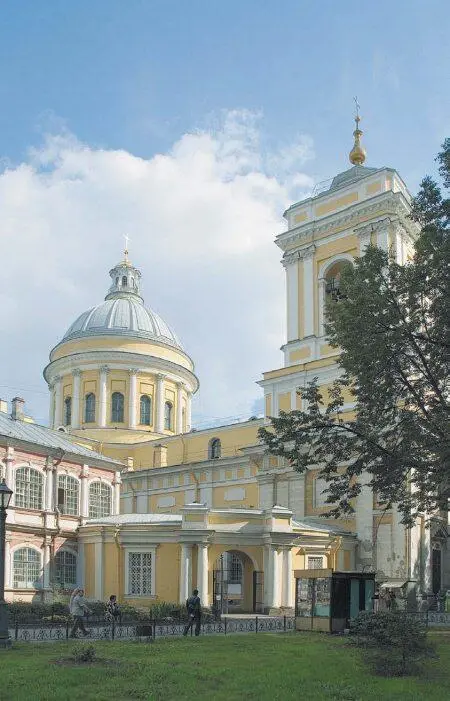 СвятоТроицкий собор АлександроНевской лавры Церковь Успения Пресвятой - фото 79