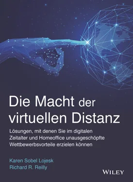 Karen Sobel Lojeski Die Macht der virtuellen Distanz обложка книги