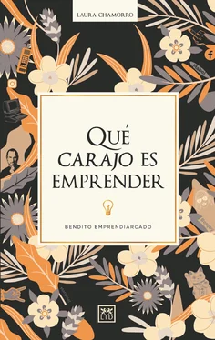 Laura Chamorro Qué carajo es emprender обложка книги