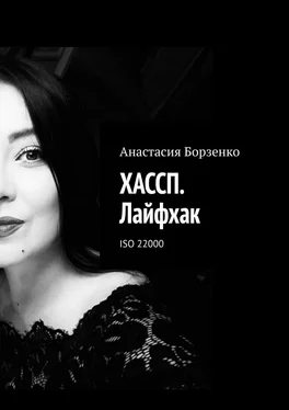 Анастасия Борзенко ХАССП. Лайфхак. ISO 22000 обложка книги