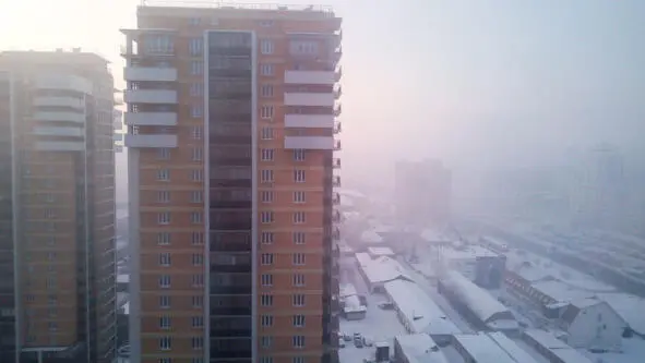 Красноярск во время режима неблагоприятных метеорологических условий черного - фото 6