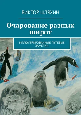 Виктор Шляхин Очарование разных широт. Иллюстрированные путевые заметки обложка книги