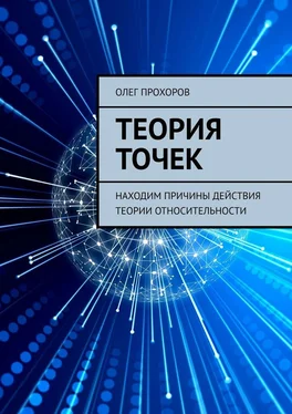 Олег Прохоров Теория точек. Находим причины действия теории относительности обложка книги