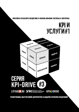Александр Литягин KPI И УСЛУГИ#1. СЕРИЯ KPI-DRIVE #3 обложка книги