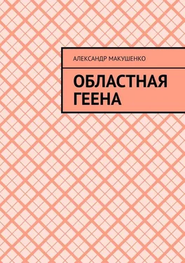 Александр Макушенко Областная геена обложка книги