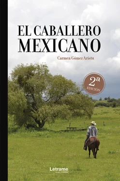 Carmen Gómez Aristu El caballero mexicano обложка книги