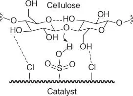 Scheme 23 Proposed structure and mechanism of catalytic action of the - фото 6