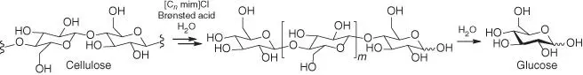 Scheme 24 Acidcatalyzed hydrolysis of cellulose into lowmolecularweight - фото 7