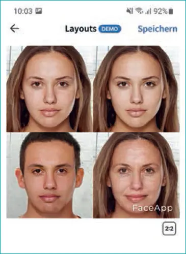Die App ist einfach bedienbar Sie wählen zuerst ein Foto aus dann einen - фото 85