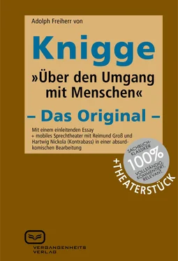 Adolph Freiherr von Knigge Über den Umgang mit Menschen (Enhanced, +Theaterstück) обложка книги