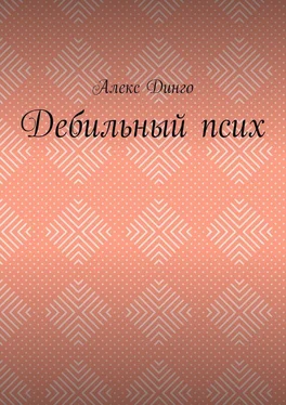 Алекс Динго Дебильный псих обложка книги