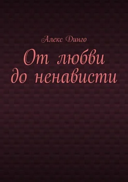 Алекс Динго От любви до ненависти обложка книги