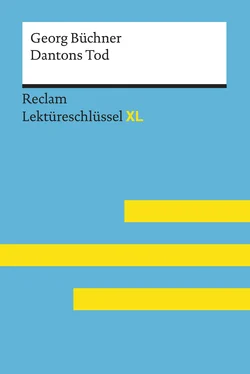 Uwe Jansen Dantons Tod von Georg Büchner: Reclam Lektüreschlüssel XL обложка книги