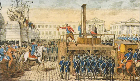 21 января 1793 года В 11 утра Король взошел на эшафот Перед смертью он - фото 13