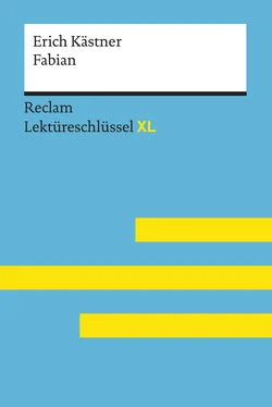 Kani Mam Rostami Boukani Fabian von Erich Kästner: Reclam Lektüreschlüssel XL обложка книги